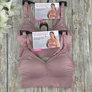 Woman’s Destination Maternity Nursing Bra, 2-Pack Size M
